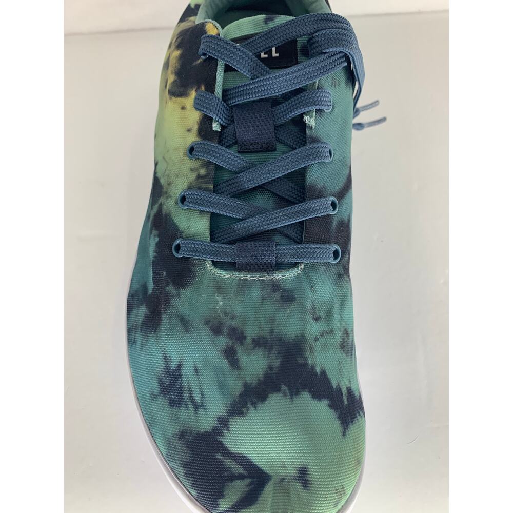 NoBull Blue Tie-Dye Canvas Trainer Shoes - Picture 7 of 15